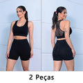 2 peças, shorts esportivos femininos, shorts de ginástica, calças de ioga femininas com controle de barriga e bumbum