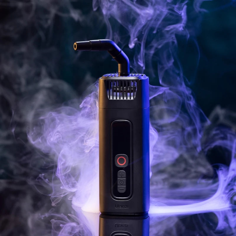 Máquina de fumaça de gelo seco portátil Ulanzi FM01 Ace Fog Machine 40W Estúdio de filmagem de vídeo curto Efeitos de palco Controle sem fio