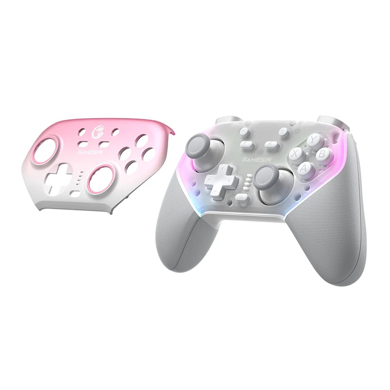 Controle sem fio GameSir Super Nova Switch com estação de carregamento, joystick com efeito Hall para PC, Nintendo Switch 2 e telefone Android
