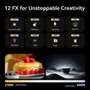 Luz de tubo de ar portátil Ulanzi UA20 90 cm 20 W 2700 K-6500 K luz de preenchimento magnético inflável bicolor para fotografia de transmissão ao vivo