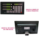 DRO-3V e 3 Encoders de alta precisão de 0 a 800 mm para fresadora, máquina de eletroerosão, mandriladora, régua de grade, display de leitura digital