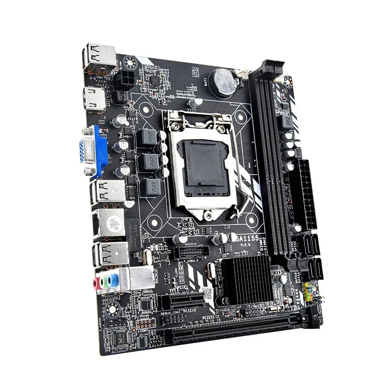 Placa-mãe SZMZ H61 LGA 1155 H61M H61 LGA1155 DDR3 PC Motherboards 1155 mainboard H61