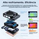 Ulanzi CU01 Termostático Semicondutor Câmera Cooler Ventilador de Refrigeração Radiador Kit de Gravação 4K Dissipador de Calor para Sony Canon Nikon