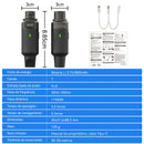 Sistema de microfone sem fio AROMA ARC2 com transmissor e receptor XLR para microfones dinâmicos/harmônicos, sistemas de PA, mesas de mixagem e câmeras DSLR.