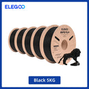 Filamento ELEGOO RAPID PLA+ de 1,75 mm, filamento para impressora 3D, suporta velocidade de impressão de 30-600 mm/s, compatível com a maioria das impressoras 3D FDM