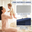 Cercado infantil IMBABY para uso interno, com barreira de segurança, piscina seca e área de recreação para crianças.