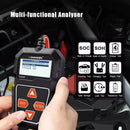 Testador de bateria automotiva KONNWEI KW208 12V 100 a 2000CCA, testador de circuito de partida e carga, aplicador de bateria, ferramentas para bateria de 12 volts