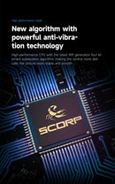 Estabilizador de gimbal de mão Feiyu SCORP-C2 da série SCORP, oficial da FeiyuTech, com 3 eixos, para câmeras DSLR Sony/Canon.