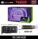 Placa de vídeo AMD RX 580 8GB 2048SP Gaming Graphics Card GDDR5 256Bit PCI Express 3.0 ×16 Radeon GPU para PC (Brasil)