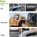 Ar condicionado elétrico de teto Treeligo 12V/24V 13500BTU para trailers, motorhomes e vans. Ideal para estacionamento e transporte em veículos recreativos, caminhões, trailers e caravanas.