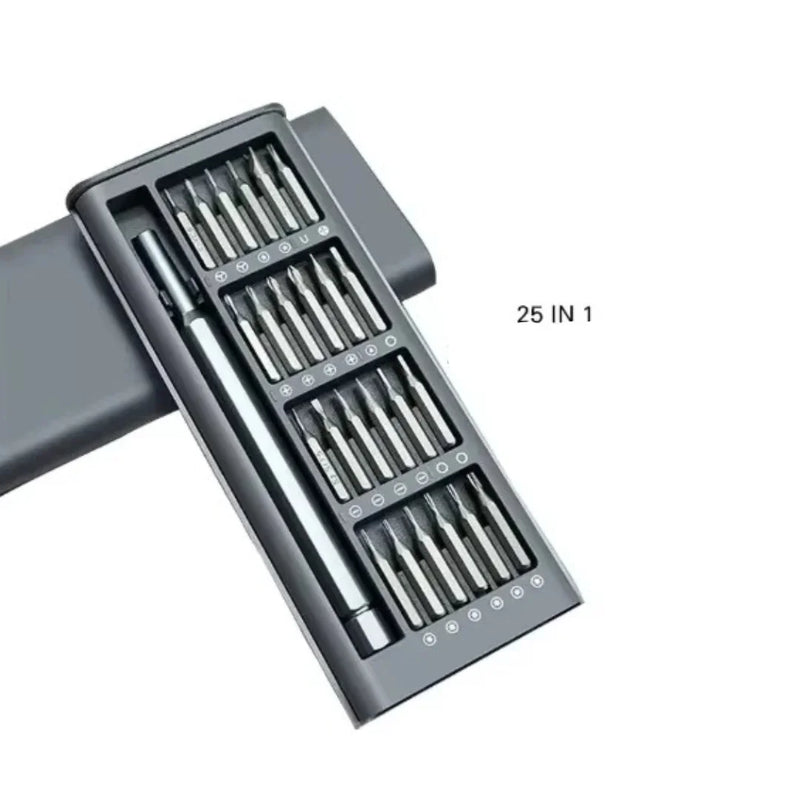 Kit 24 Chaves de Precisão Torx Fenda Y Ferramentas para Reparos e Manutenção de Celulares Eletrônicos Alta Qualidade