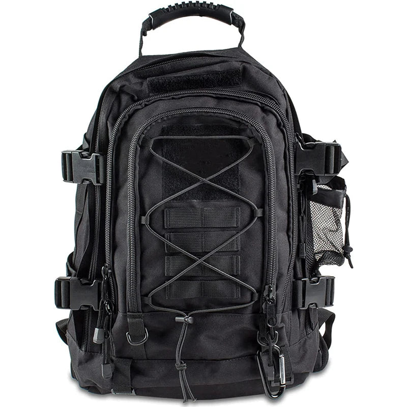 Mochila tática militar de grande capacidade de 40L e 65L para atividades ao ar livre, viagens, caminhadas, acampamentos, pesca, ferramentas, mochila para homens e mulheres