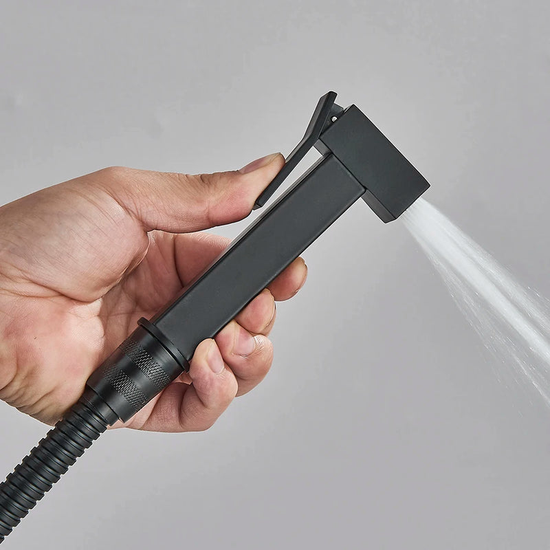 Torneira para bidê de banheiro Uythner, torneira de latão, misturador, chuveiro de água fria, pulverizador, torneira, torneiras para vaso sanitário, alça para vaso sanitário, jato