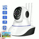 Câmera sem fio WiFi 1080P, monitoramento de segurança residencial, câmera interna com detecção de movimento, câmera panorâmica e inclinação de 360 °, monitor para bebê