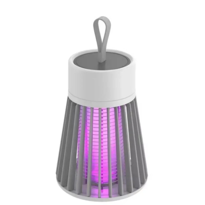 Mata-moscas elétrico dobrável, armadilha para mosquitos, raquete recarregável por USB, mata-insetos com luz UV