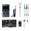 Osciloscópio FNIRSI-1014D 1013D TC3 3 em 1, gerador de sinal de entrada de canal duplo, 100 MHz * 2, largura de banda analógica, taxa de amostragem de 1 GSA/s