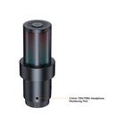 Microfone para jogos USB Comica Uni Pro com botão de cancelamento de ruído/RGB/balanço de ganho e microfone condensador para streaming de podcast