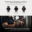AM18 Smartwatch AURAFIT ENERGY 2 Masculino, 1,43" AMOLED, 150+ Modos Esportivos, Monitor Saúde relógio inteligente, Android/iOS