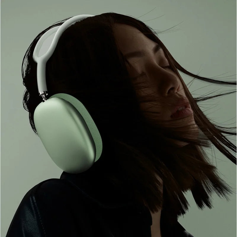 Fones de ouvido Bluetooth, head mounted gaming estéreo sem fio com microfone