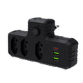 Filtro de Linha extensão com Tomada, universal, USB e Tipo C