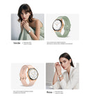 Relógio Feminino AURAFIT ELLA 1, AMOLED 1,32" , 150+ Modos Esportivos, Monitor Ciclo Menstrual, Saúde, Android/iOS