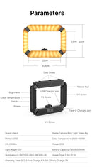 Ulanzi U200 U-200 Smartphone Video Rig LED Video Light 2 em 1 Ring Light Cold Shoe para Microfone Tiktok Youtube Live Rig Light