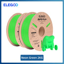 Filamento ELEGOO RAPID PLA+ de 1,75 mm, filamento para impressora 3D, suporta velocidade de impressão de 30-600 mm/s, compatível com a maioria das impressoras 3D FDM