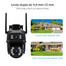 Câmera de segurança Wi-Fi 6MP e 4K inteligentes 360 Bluetooth