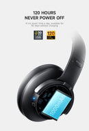 Fones de ouvido com 120 horas de reprodução, Bluetooth Picun B8 3EQ sem fio, baixa latência, chamadas viva-voz