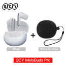 Fones de ouvido QCY MeloBuds Pro ANC Bluetooth 5.3 sem fio 46dB híbrido ANC Hi-Res LDAC fones de ouvido 6 microfones 34h detecção intra-auricular