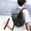 Tripé extensível Ulanzi MT-79 com parafuso de 1/4'' para câmera DSLR, luz de preenchimento para smartphone, microfone, tripé