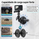 Kit de suporte de carro com ventosa Ulanzi para câmera de ação de celular GoPro Hero Insta360 DJI Magic Arm com rotação flexível e vidro que suga