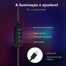 Braço Articulado para Microfone com RGB e Controle de Luz