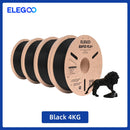 Filamento ELEGOO RAPID PLA+ de 1,75 mm, filamento para impressora 3D, suporta velocidade de impressão de 30-600 mm/s, compatível com a maioria das impressoras 3D FDM