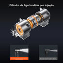 Bomba de inflação portátil sem fio de 60 W, bateria de 1800 mAh * 2,5 modos (carro/bicicleta/motocicleta), desligamento automático por LED, tipo C