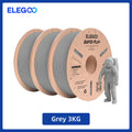 Filamento ELEGOO RAPID PLA+ de 1,75 mm, filamento para impressora 3D, suporta velocidade de impressão de 30-600 mm/s, compatível com a maioria das impressoras 3D FDM