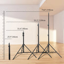 Tripé extensível SH 190 cm com parafuso de 1/4 e rodas, controle remoto Bluetooth para câmera DSLR, smartphone, luz de preenchimento, microfone, tripé