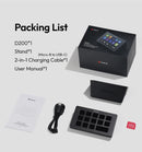 Teclado Ulanzi D200 D200H Stream Deck com 13 teclas macro, controlador Steam para YouTube, escritório, jogos e transmissões ao vivo. Suporte para TF/SD/USB 3.0.