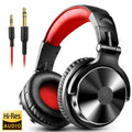 Fones de ouvido com fio Oneodio Pro 10, áudio de alta resolução, fone de ouvido com fio, estéreo, profissional para DJ, com microfone, sobre a orelha, fone de ouvido de estúdio