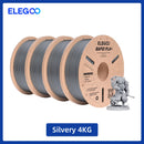 Filamento ELEGOO RAPID PLA+ de 1,75 mm, filamento para impressora 3D, suporta velocidade de impressão de 30-600 mm/s, compatível com a maioria das impressoras 3D FDM