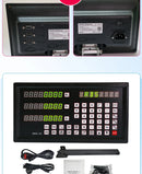 DRO-3V e 3 Encoders de alta precisão de 0 a 800 mm para fresadora, máquina de eletroerosão, mandriladora, régua de grade, display de leitura digital