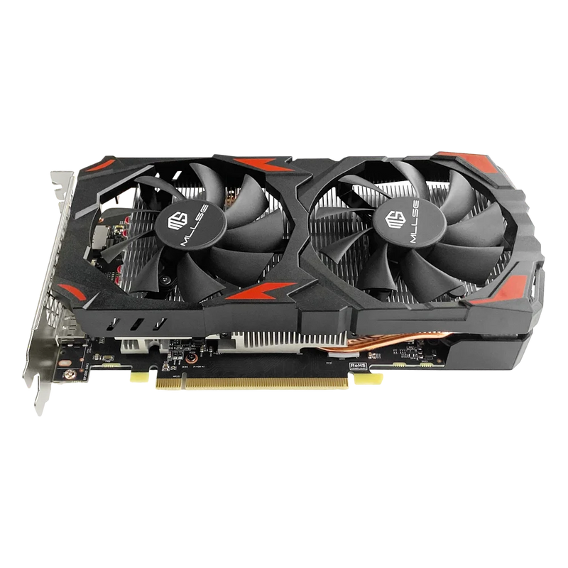 Placa de vídeo AMD RX 580 8GB 2048SP Gaming Graphics Card GDDR5 256Bit PCI Express 3.0 ×16 Radeon GPU para PC (Brasil)