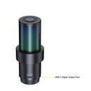 Microfone para jogos USB Comica Uni Pro com botão de cancelamento de ruído/RGB/balanço de ganho e microfone condensador para streaming de podcast