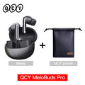 Fones de ouvido QCY MeloBuds Pro ANC Bluetooth 5.3 sem fio 46dB híbrido ANC Hi-Res LDAC fones de ouvido 6 microfones 34h detecção intra-auricular