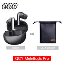 Fones de ouvido QCY MeloBuds Pro ANC Bluetooth 5.3 sem fio 46dB híbrido ANC Hi-Res LDAC fones de ouvido 6 microfones 34h detecção intra-auricular