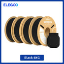Filamento PLA fosco ELEGOO 1 kg, filamento FDM para impressora 3D de 1,75 mm, precisão dimensional de +/- 0,02 mm, bobina de papelão de 1 kg (2,2 lbs)