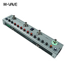 Pedal multiefeitos Tank-G recarregável, com 36 presets, 9 slots para pré-amplificadores, 8 slots para gabinetes IR e 3 efeitos de modulação/delay/reverb.