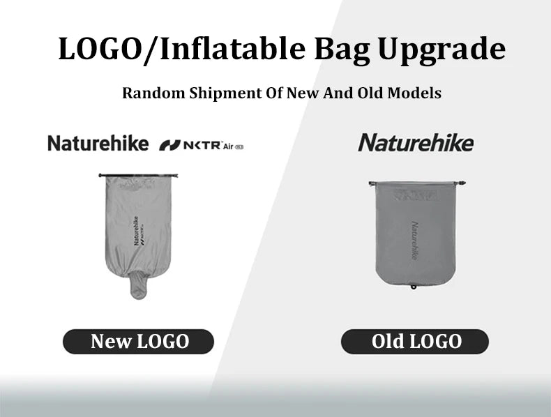 Colchonete Inflável Naturehike 3.2/4.6/5.8/6.5/8.8 R Value Ultraleve Camping Colchonete Inflável para Área Externa Colchonete À Prova de Umidade