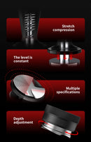 MHW-3BOMBER Compactador de café 51/53,35/58,35 mm 2 molas Compactador de café expresso Base de rosca de aço inoxidável Acessórios para café de barista doméstico
