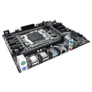 Kit de placa-mãe SOYO X99 com processador Xeon E5 2650 V4 LGA2011-3, 16 GB de RAM DDR4 (1x16 GB) de 2133 MHz e SSD NVMe M.2 SATA para computador desktop.